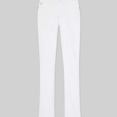 Lafayette 148 New York Pants & Shorts | L148 Denim Mercer Kick-Flare Jean Washed Plaster