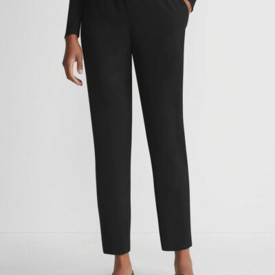 Lafayette 148 New York Pants & Shorts | Fluid Crepe Jones Jogger Pant Black