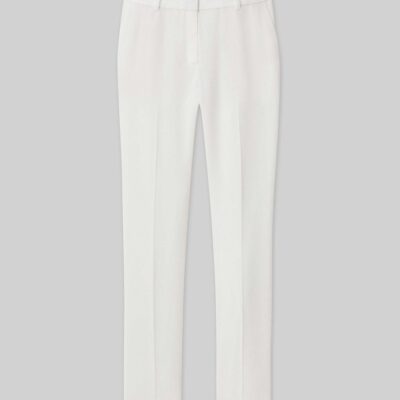 Lafayette 148 New York Pants & Shorts | Finesse Crepe Clinton Ankle Pant Cloud