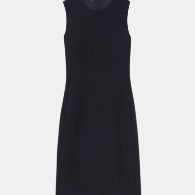 Lafayette 148 New York Suits | Finesse Crepe Sheath Dress Black