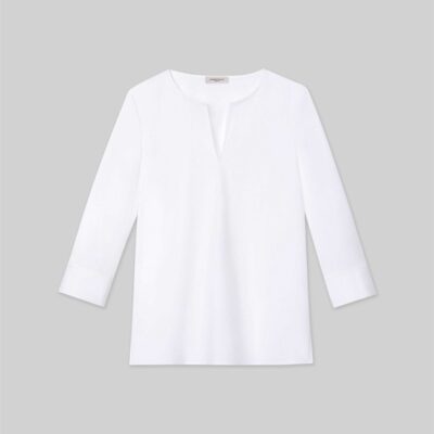 Lafayette 148 New York Blouses & Shirts | Stretch Cotton Popover Shirt Black