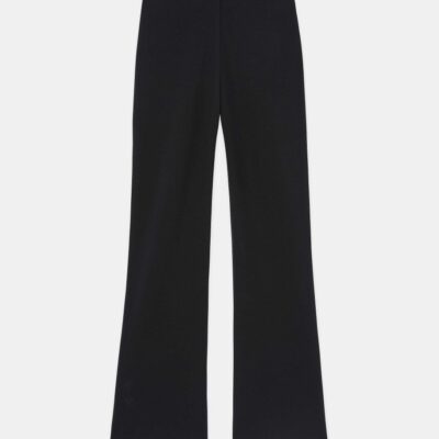 Lafayette 148 New York Pants & Shorts | Punto Milano Gates Flared Ankle Pant Nickel Melange