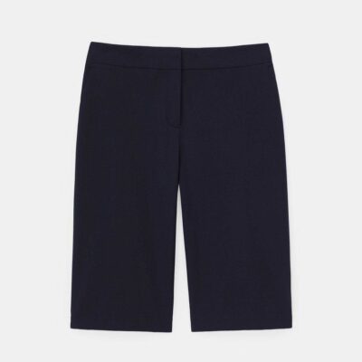 Lafayette 148 New York Pants & Shorts | Stretch Twill Manhattan Bermuda Short Black